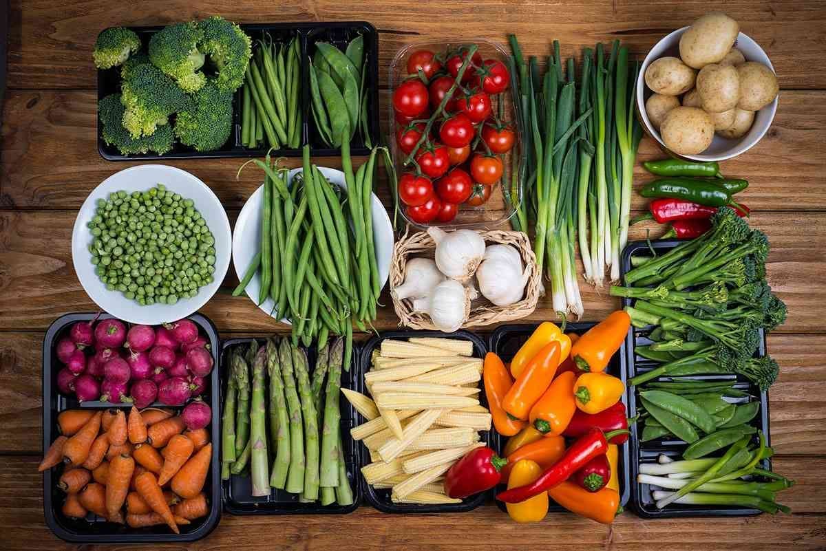 <p>farm fresh vegetables on table</p>
